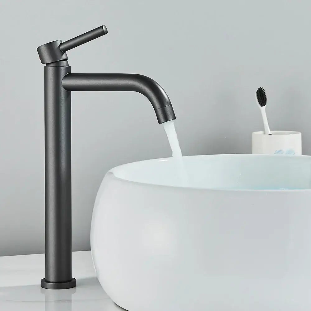 Matte Black Lever Faucet