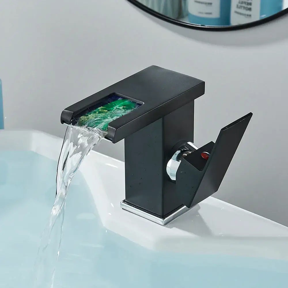 Matte Black Faucet Combo