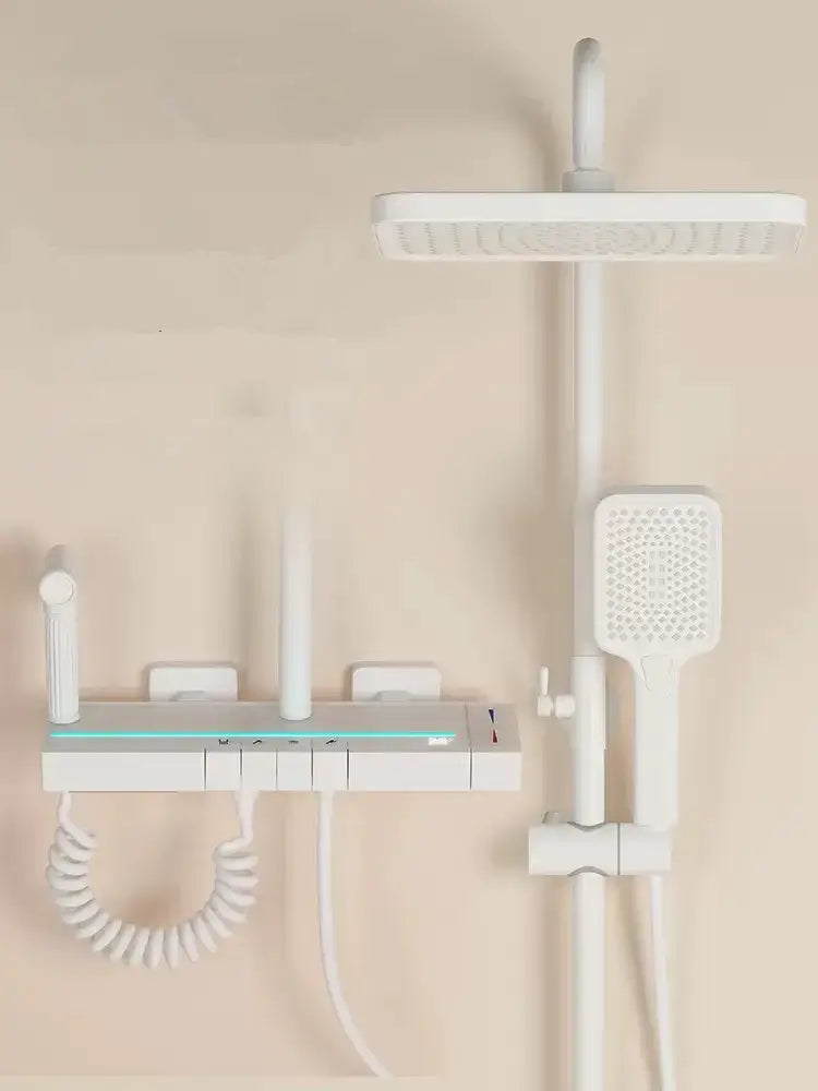 Brass LED Shower Faucet Set
