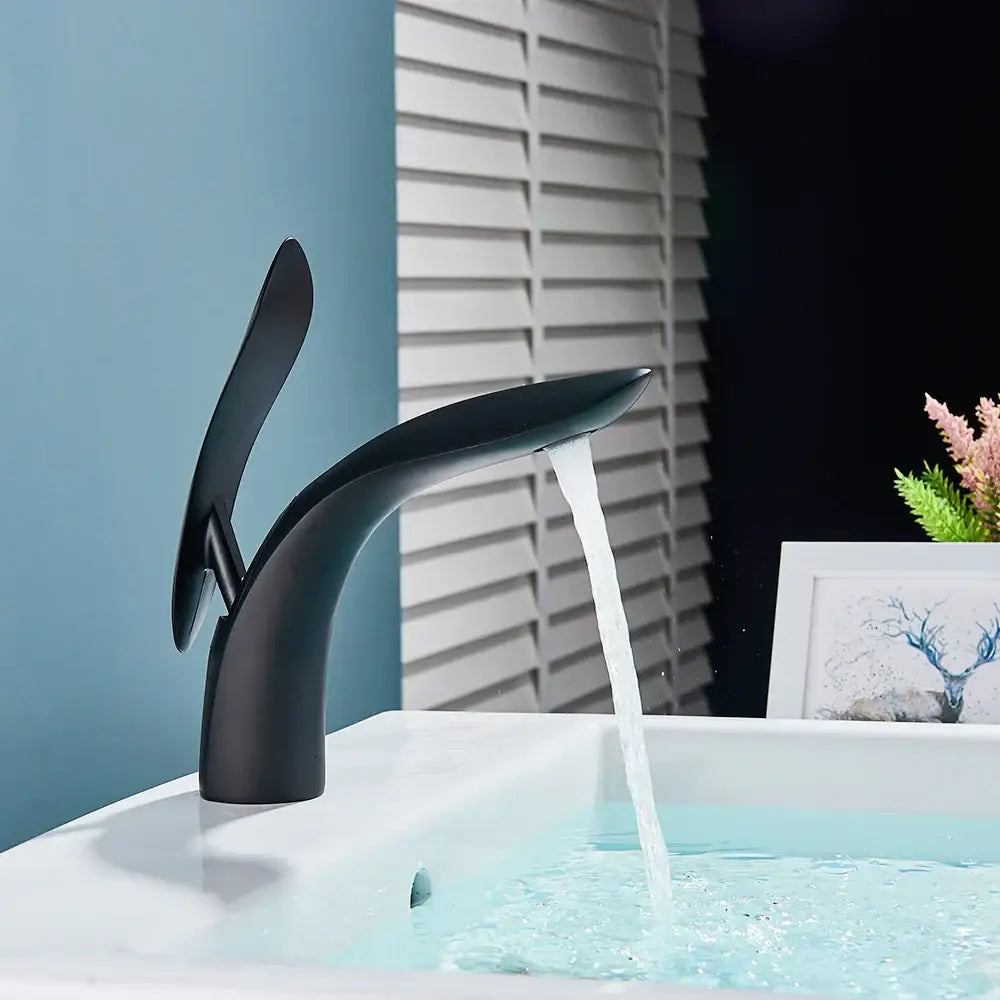 Matte Black Brass Faucet
