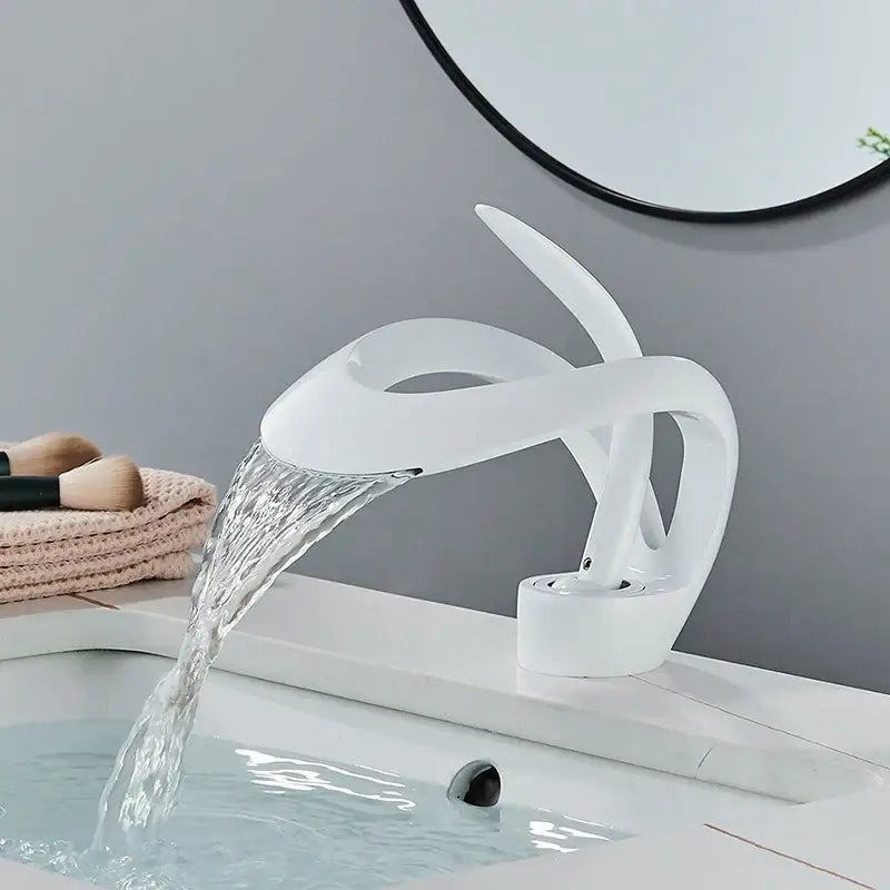 Black Brass Vanity Faucet