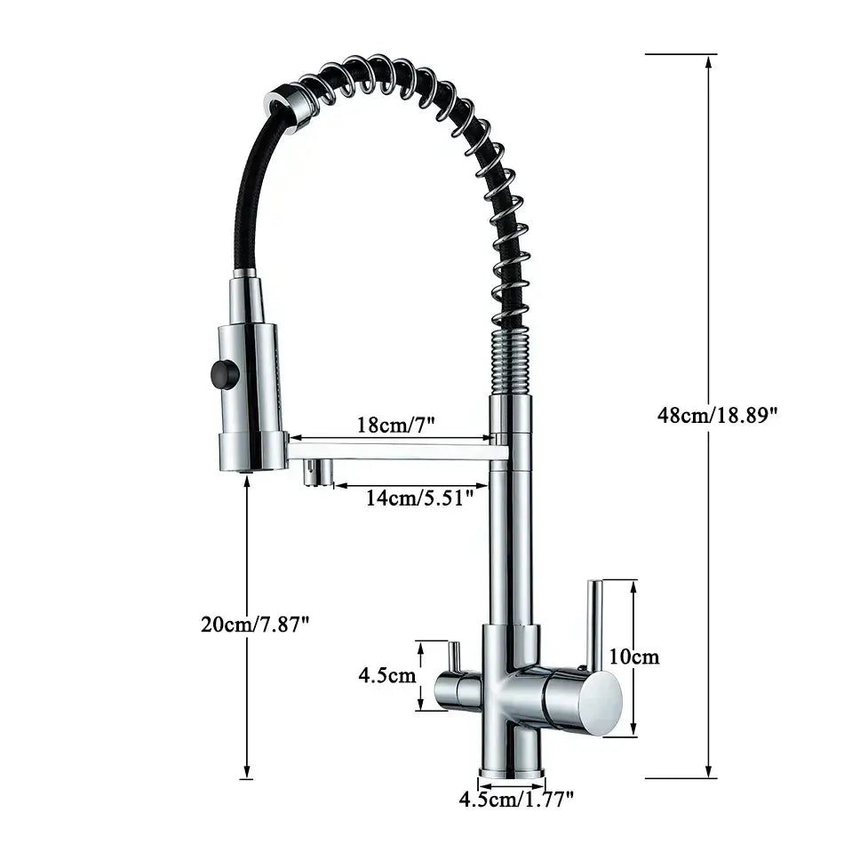 Black Gold Filter Faucet