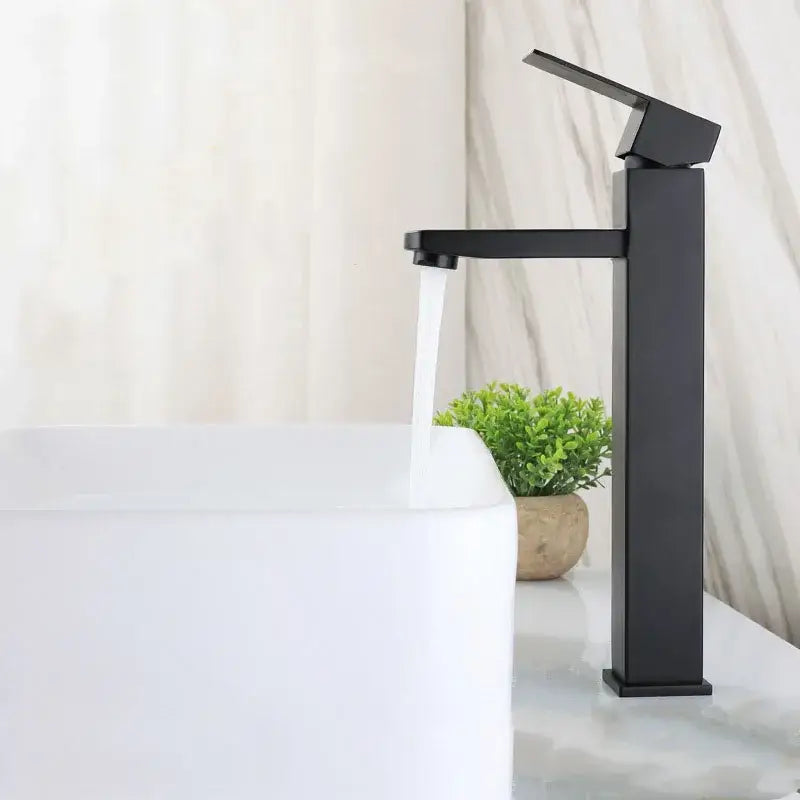 Brushed Black Tall Faucet