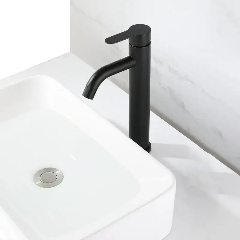 Brushed Black Tall Faucet
