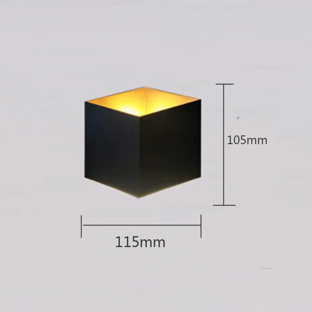 Black Dual-Head Wall Sconce