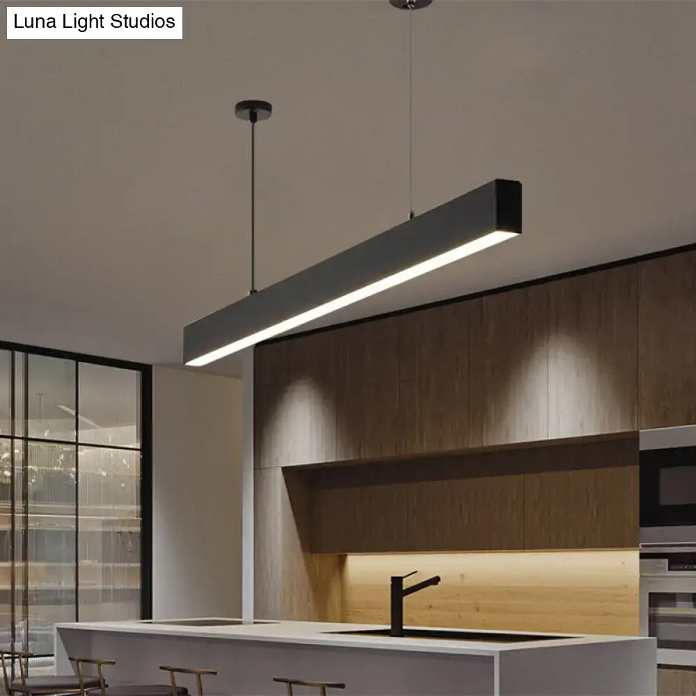 Black Minimalist Pendant Light