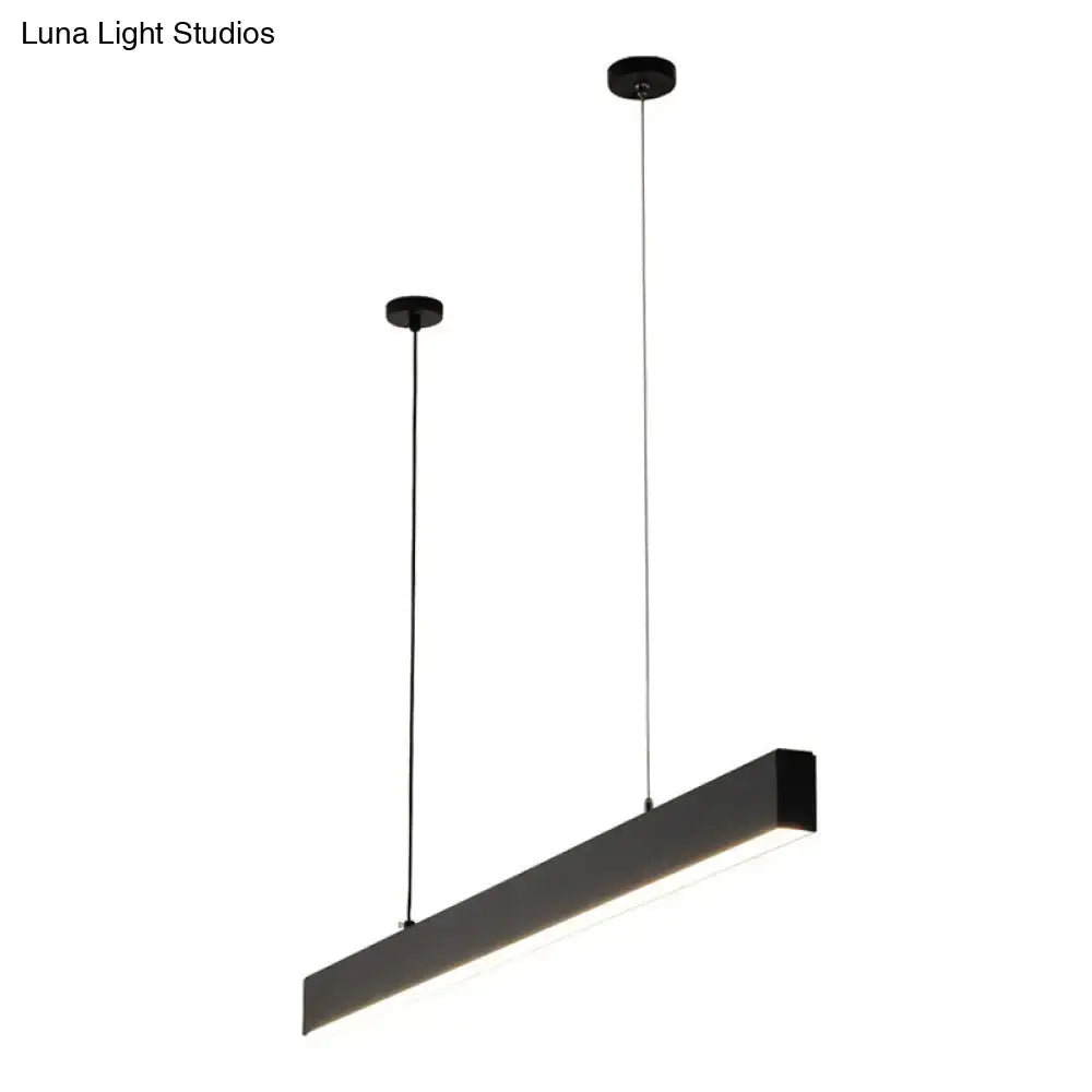 Black Minimalist Pendant Light
