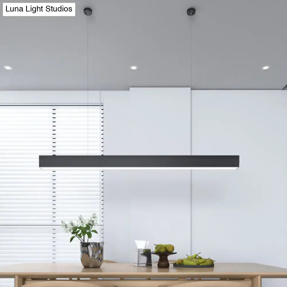 Black Minimalist Pendant Light