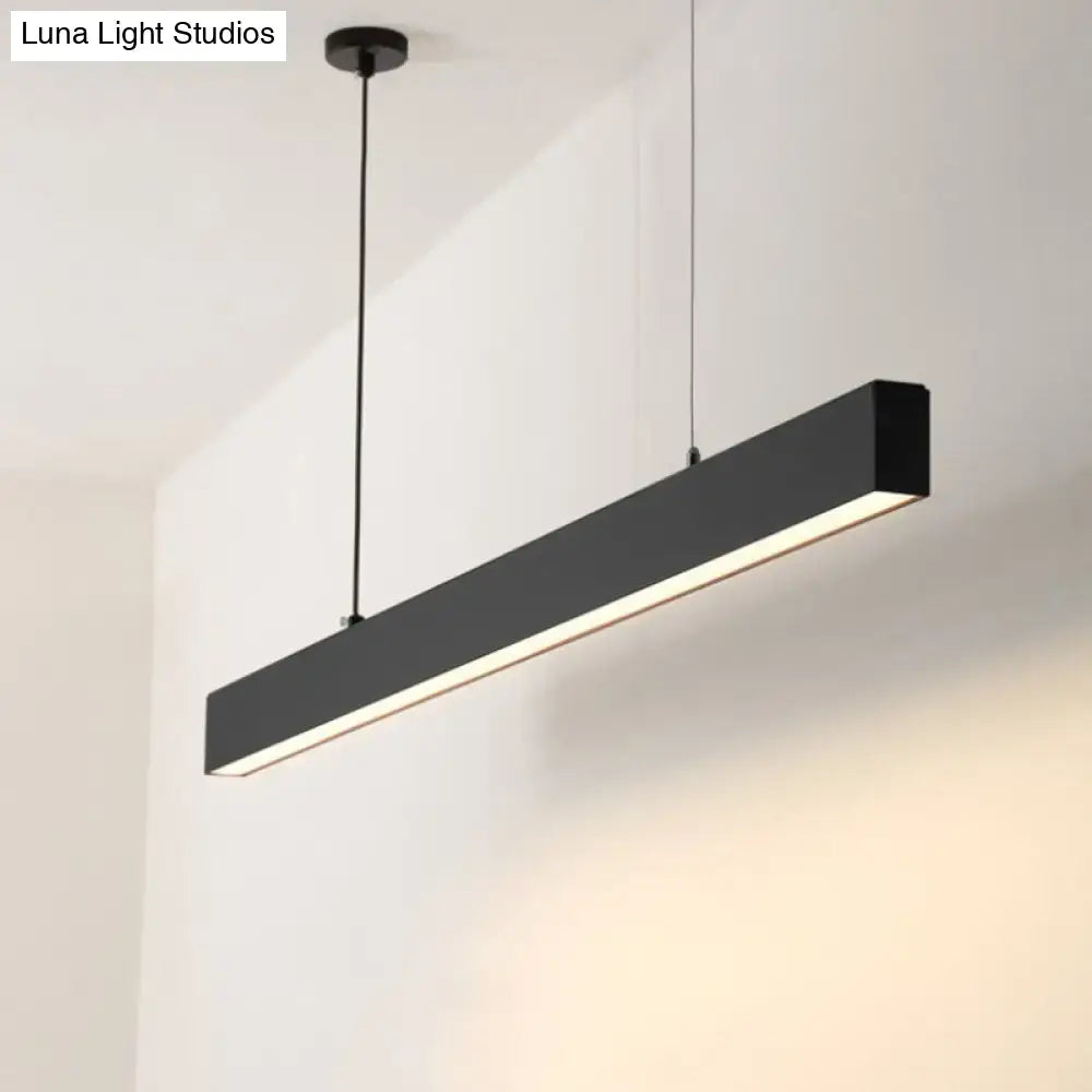 Black Minimalist Pendant Light