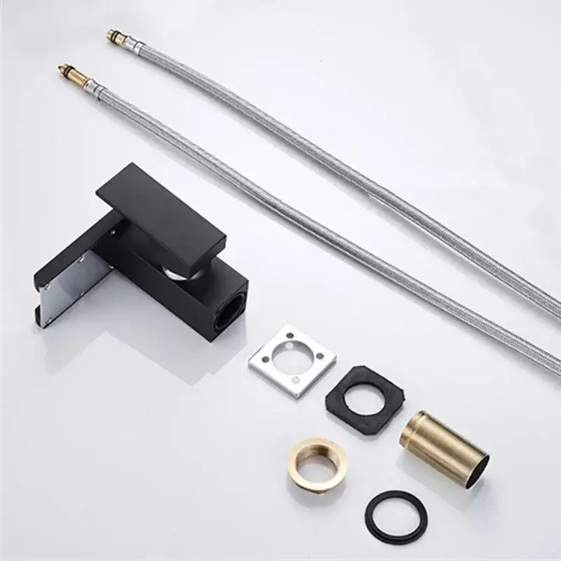Black LED Waterfall Faucet