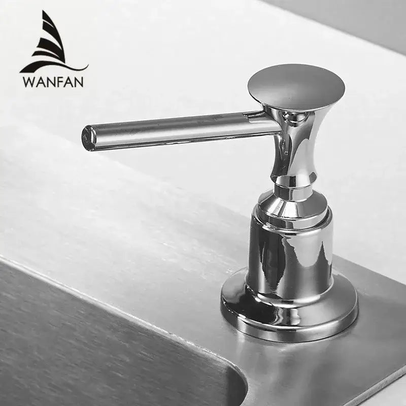 Black Stainless Soap Dispenser