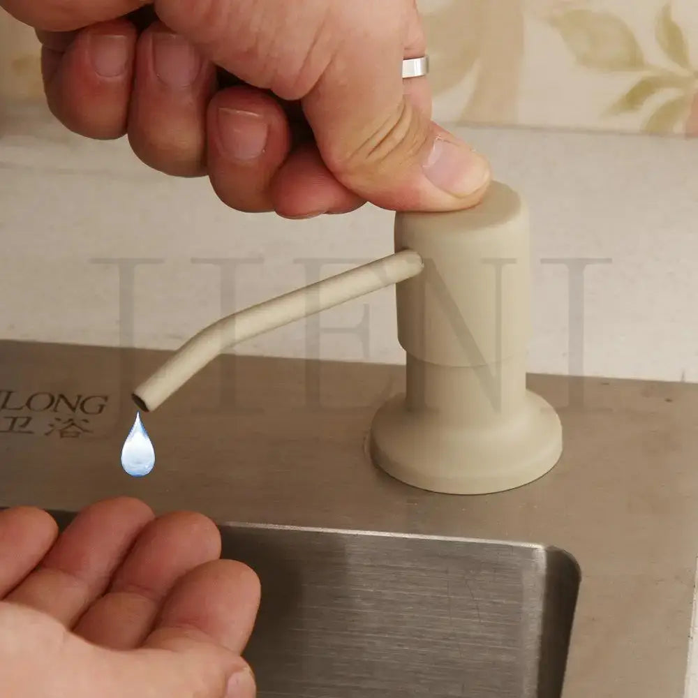 Grey ABS Soap Dispenser