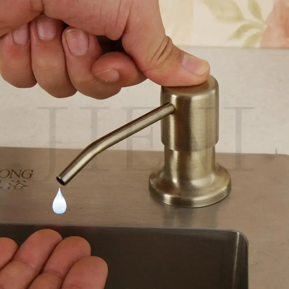 Grey ABS Soap Dispenser