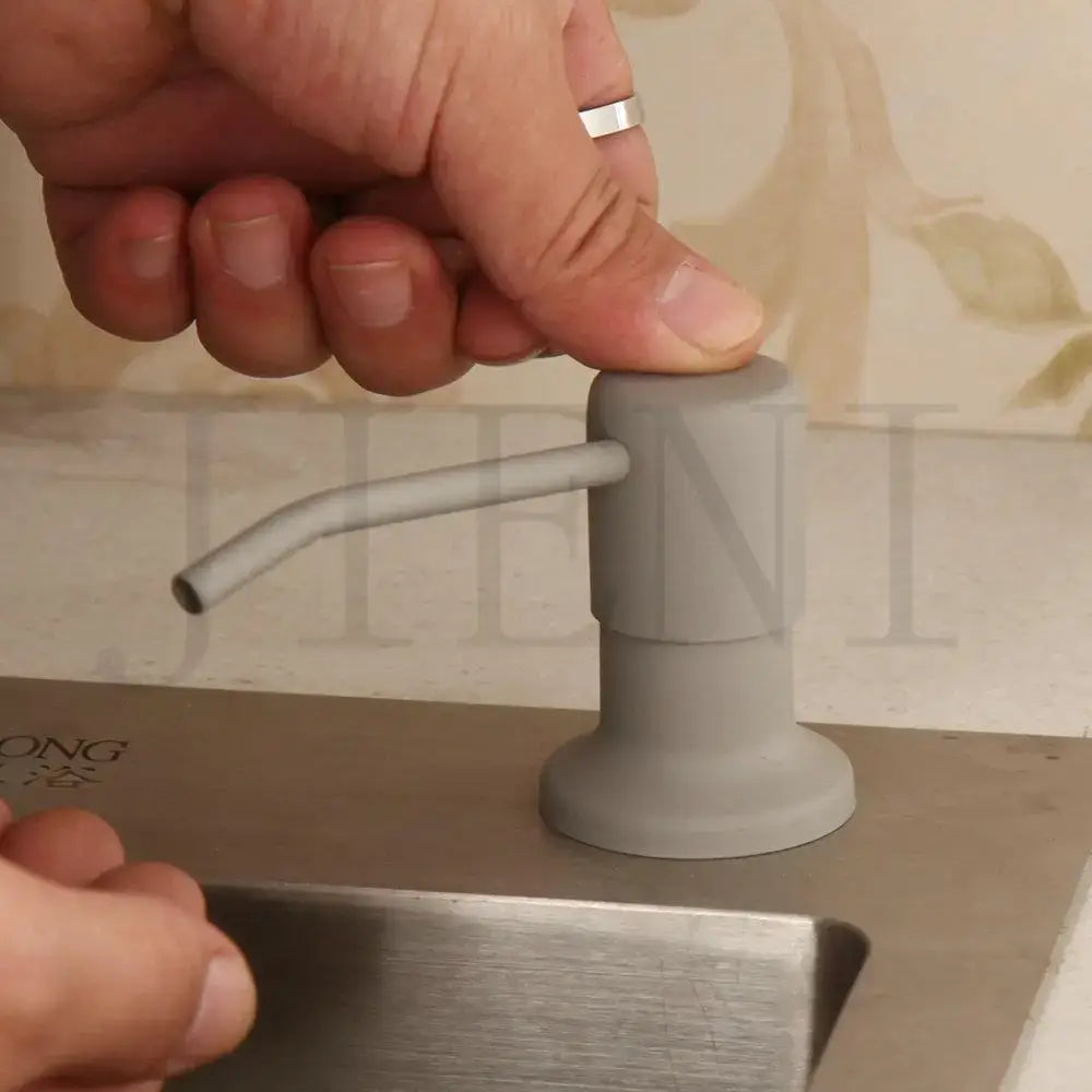 Grey ABS Soap Dispenser