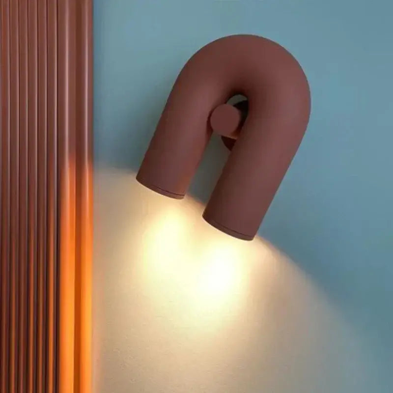 Black Tube Wall Sconce