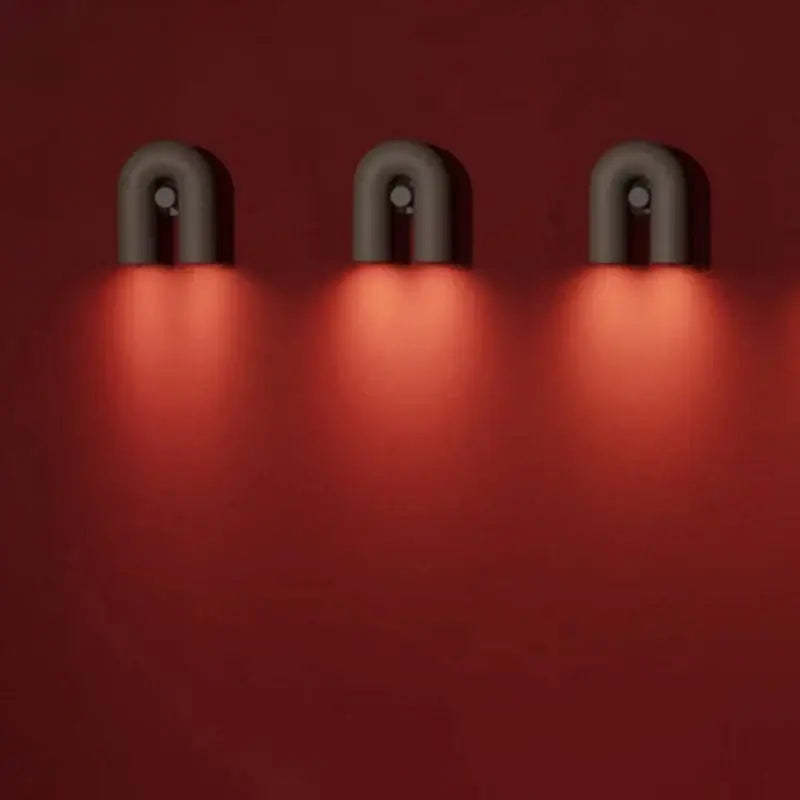 Black Tube Wall Sconce