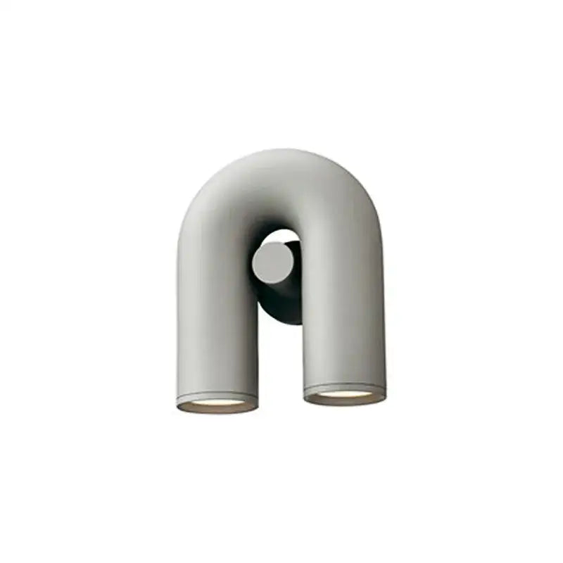 Black Tube Wall Sconce