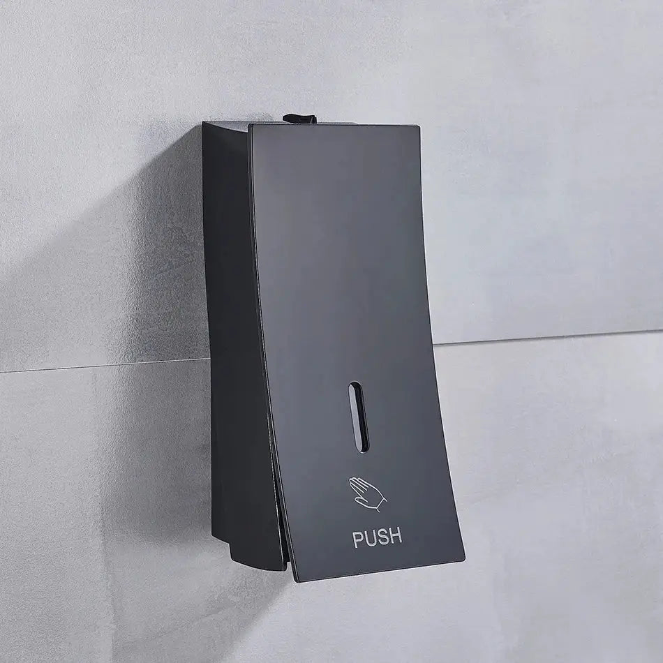 Black Wall Soap Dispenser