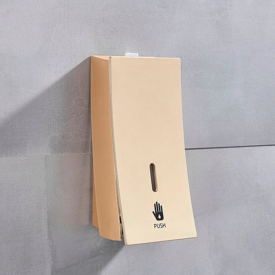 Black Wall Soap Dispenser