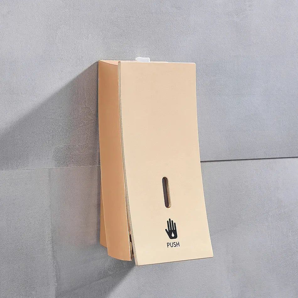 Black Wall Soap Dispenser
