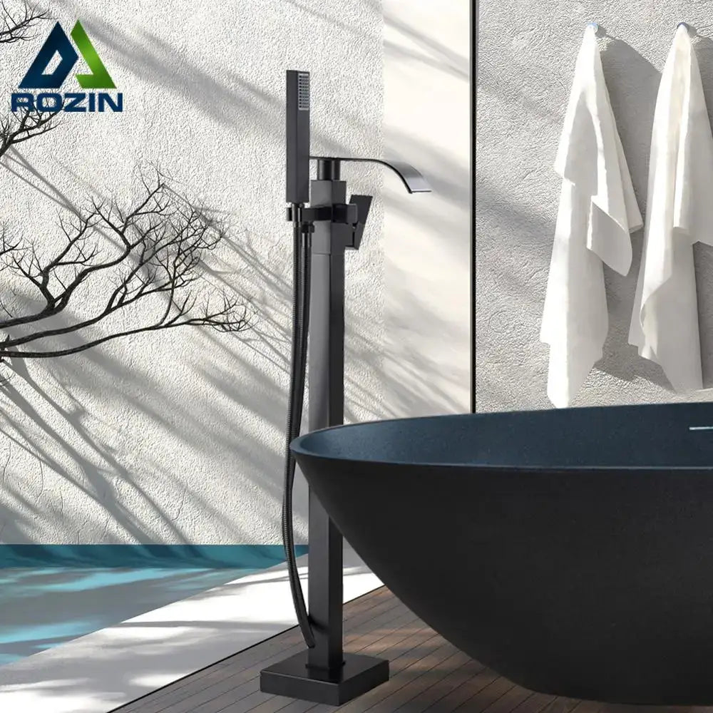 Black Bathtub Faucet Shower