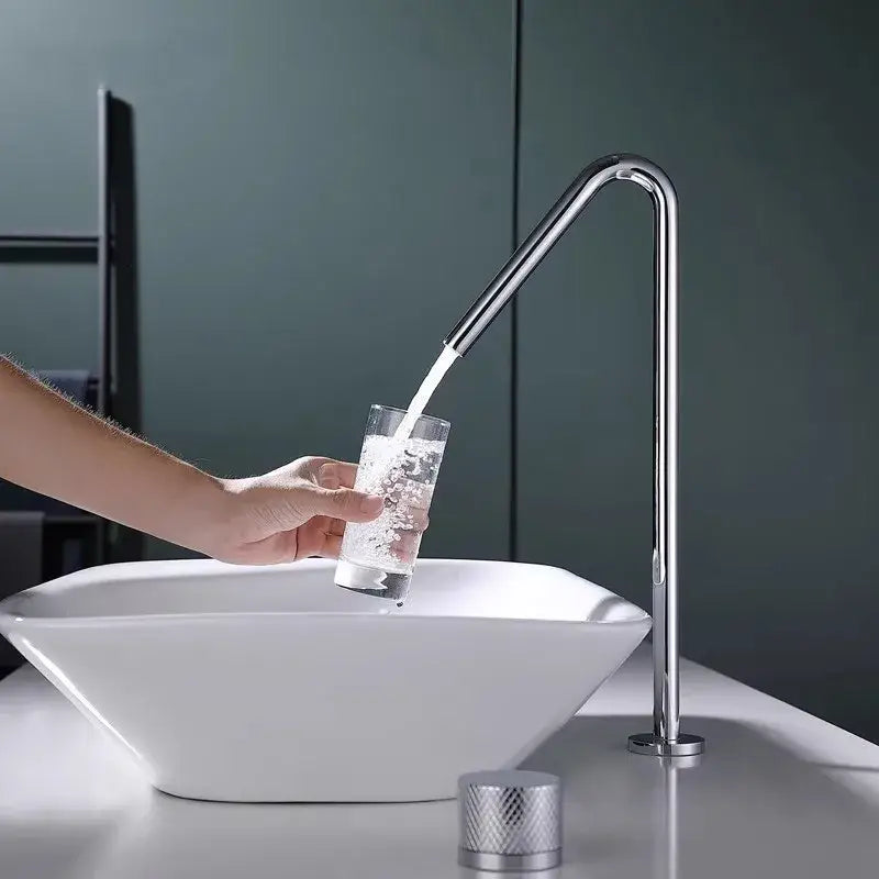 Brushed Black Basin Faucet