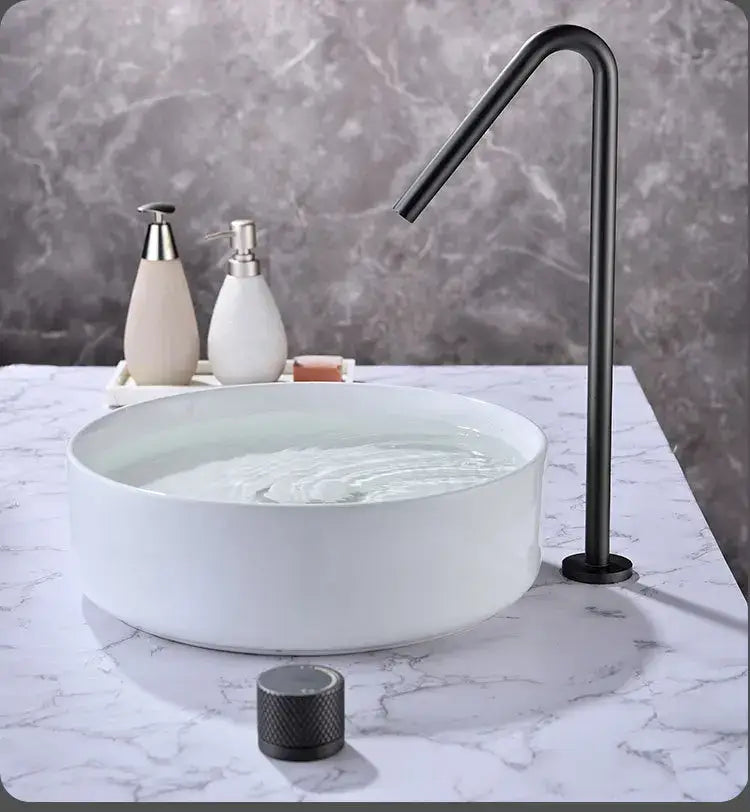 Brushed Black Basin Faucet