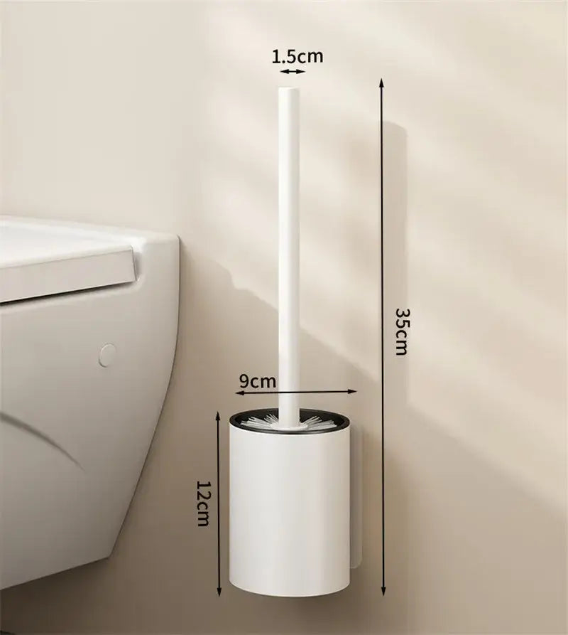 Black Metal Toilet Brush