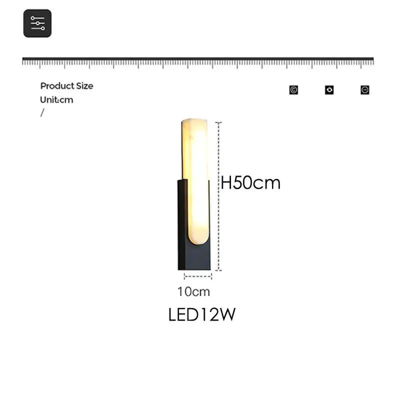 Marble LED Wall Sconce