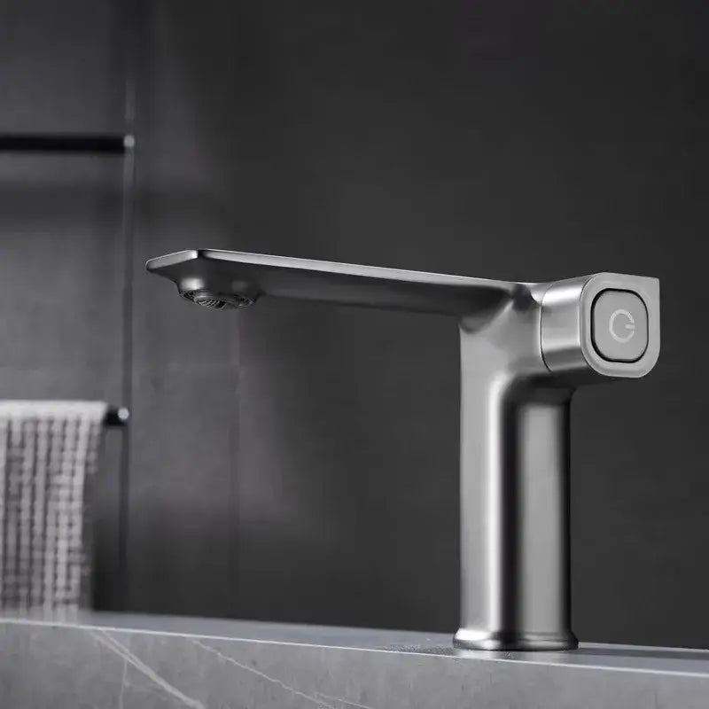 Gray Sink Mixer Tap