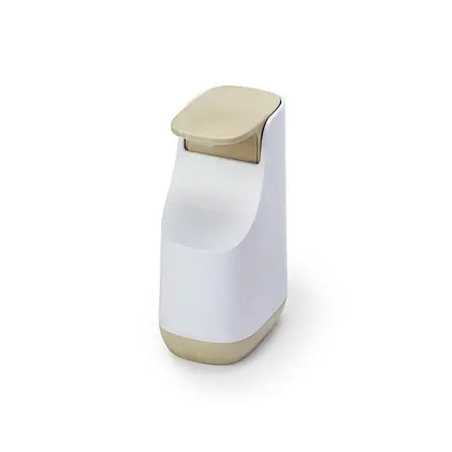 White Teal Soap Dispenser