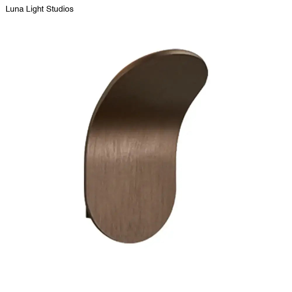 Black Gold Wall Sconce Industrial Bracket