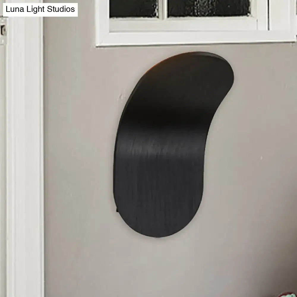 Black Gold Wall Sconce Industrial Bracket