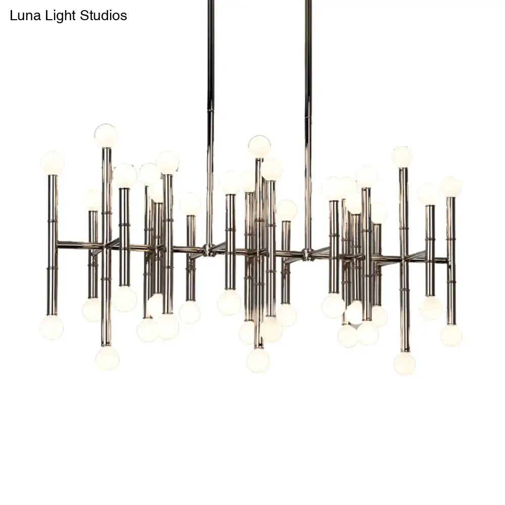 Gold Metal Island Chandelier