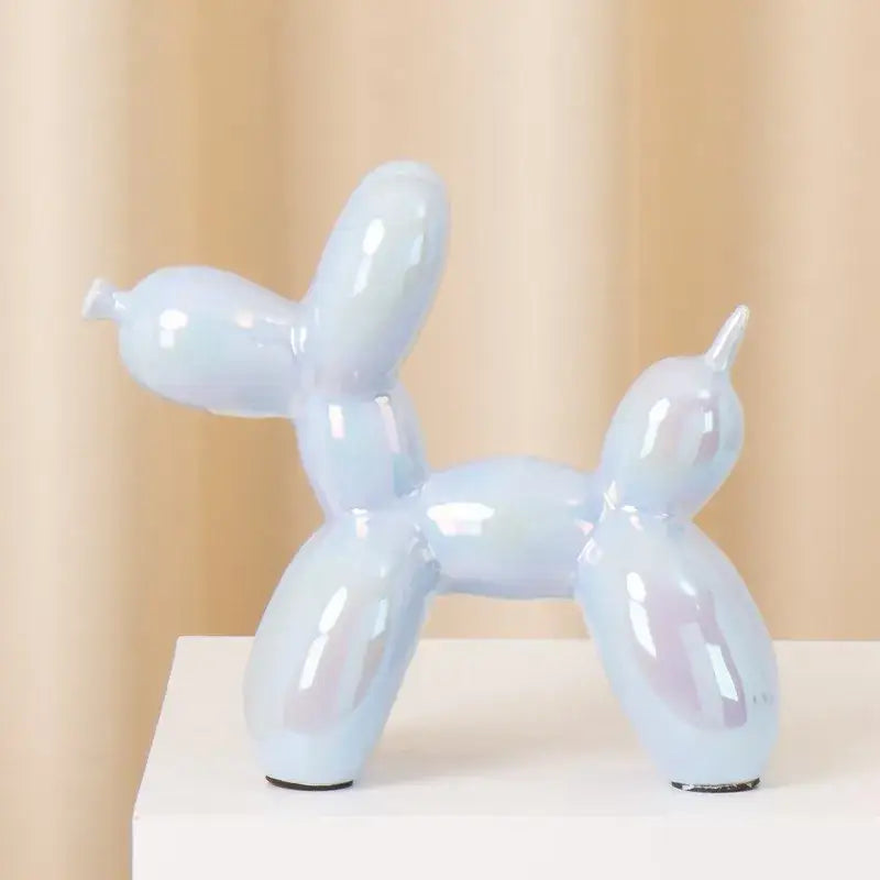 Ceramic Balloon Dog Statue