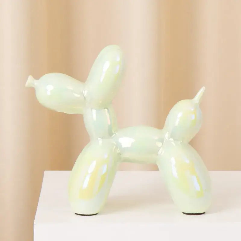Ceramic Balloon Dog Statue