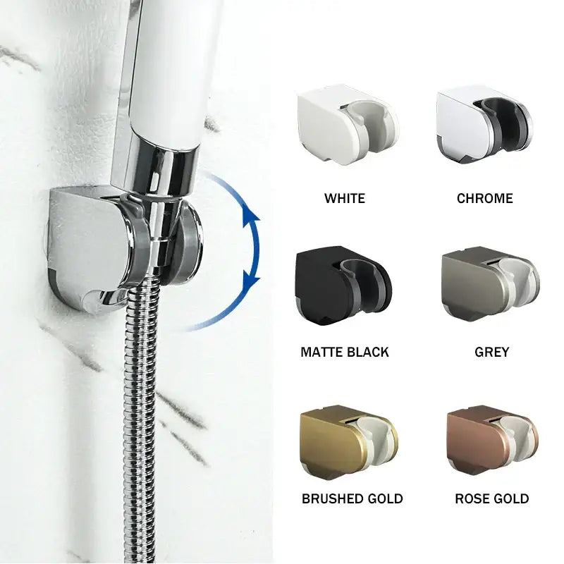 Chrome Adjustable Shower Holder