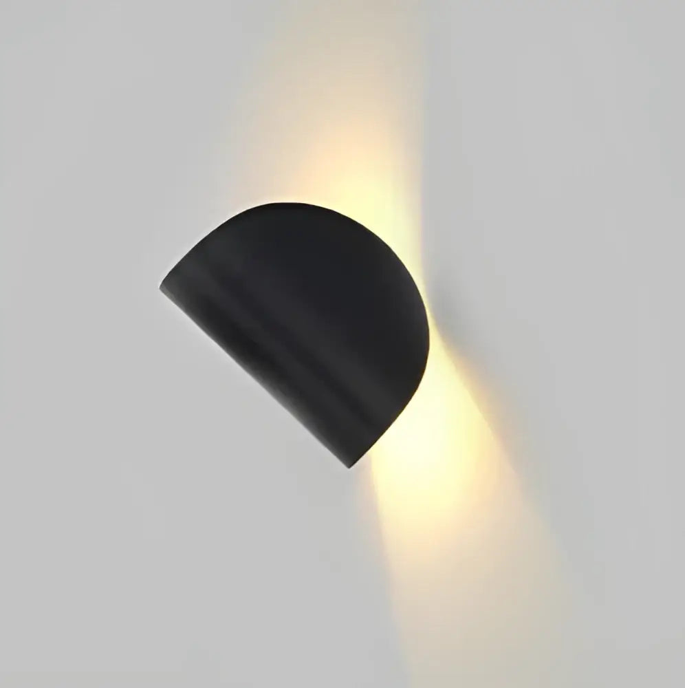 Black Rotating Wall Sconce