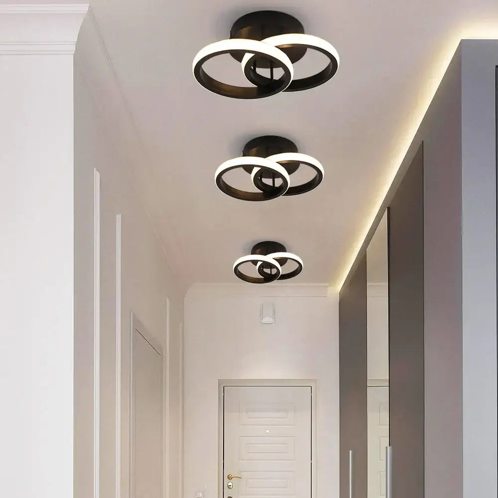 Black Acrylic Ceiling Lamp
