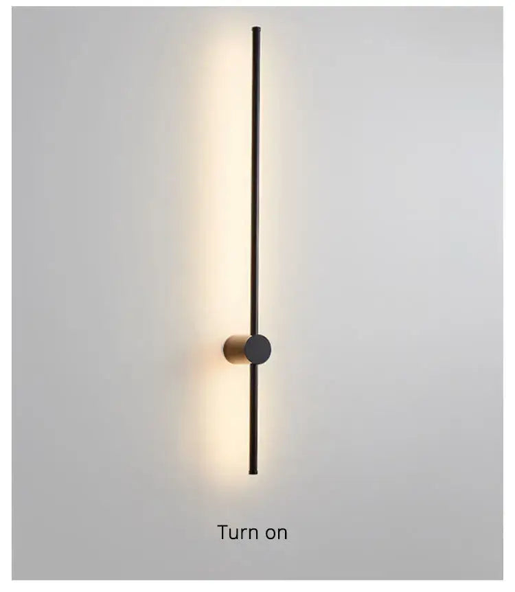 Black Staircase Wall Light