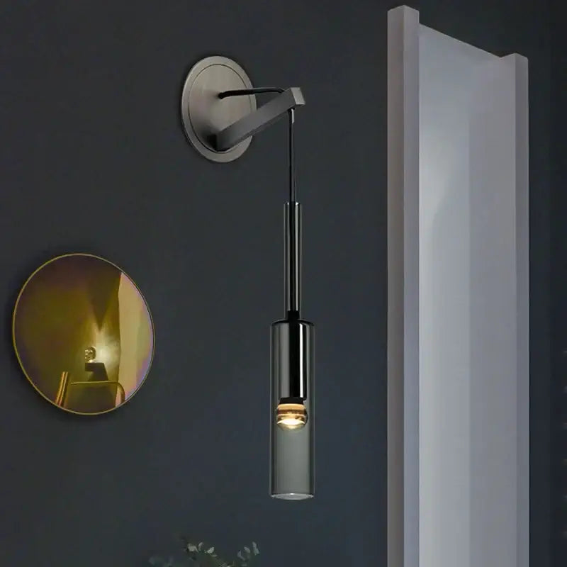 Copper Crystal Wall Lamp