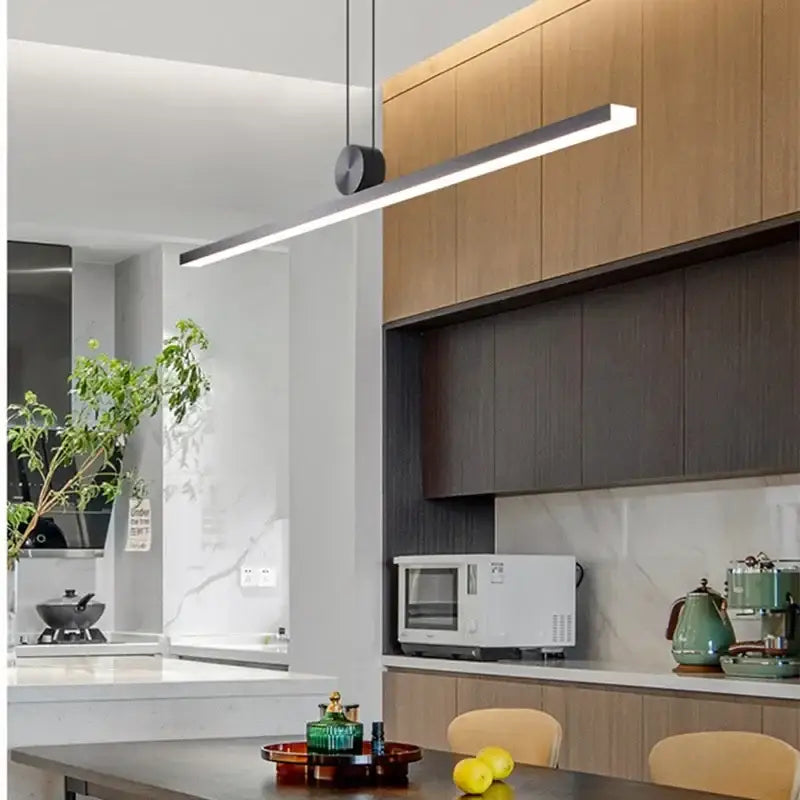 Black Dimmable Ceiling Chandelier