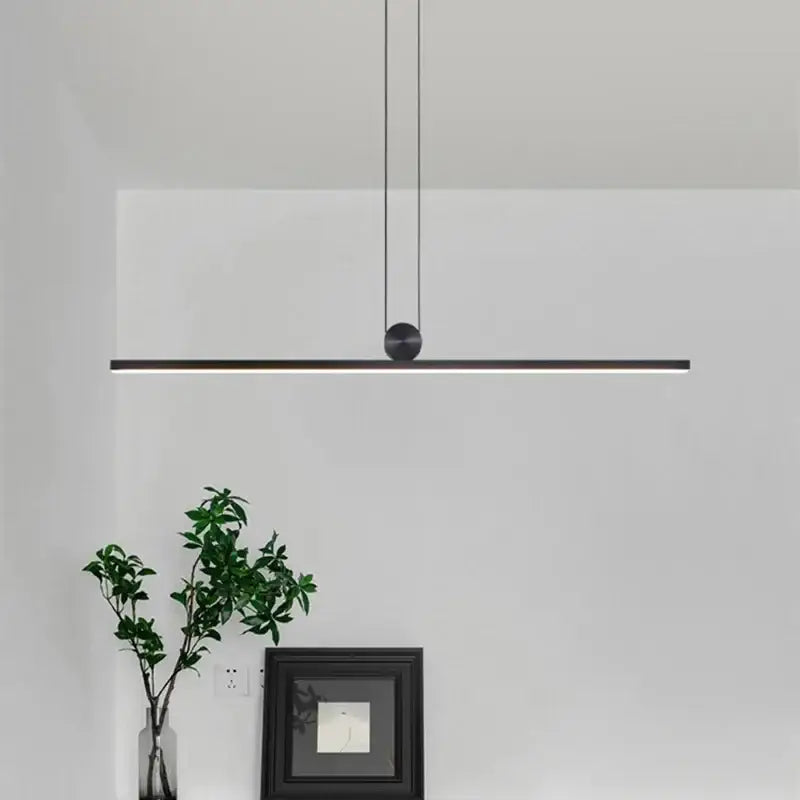 Black Dimmable Ceiling Chandelier