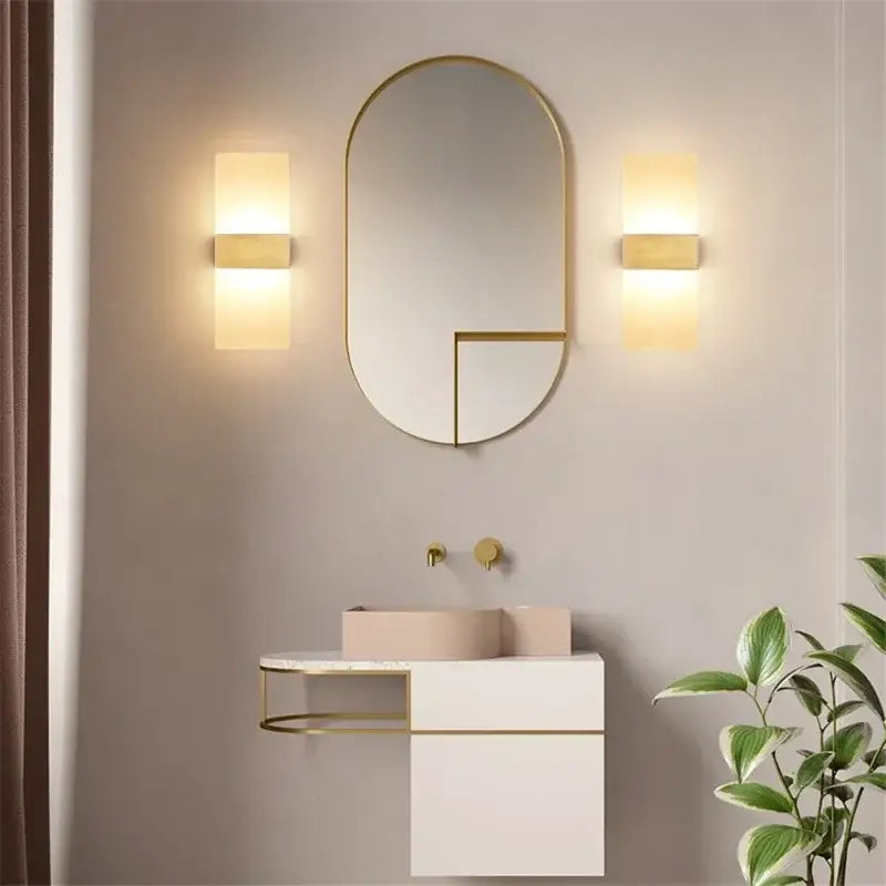 Black LED Bedroom Sconce