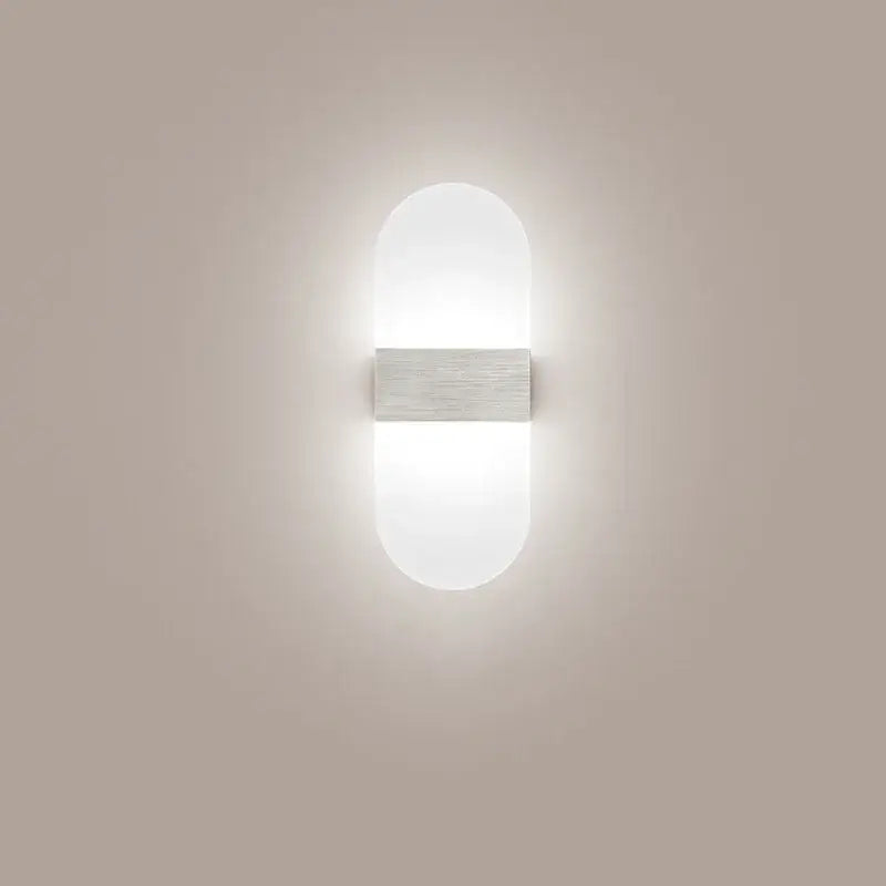 Black LED Bedroom Sconce