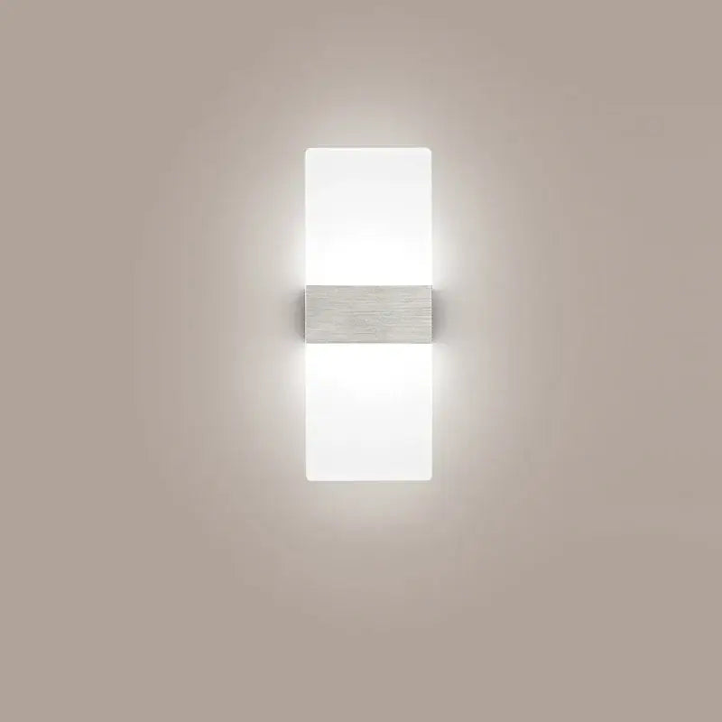Black LED Bedroom Sconce