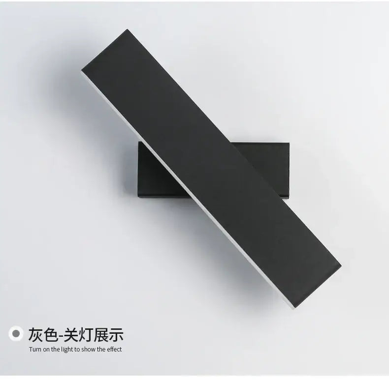 Black Rotate Wall Lamp