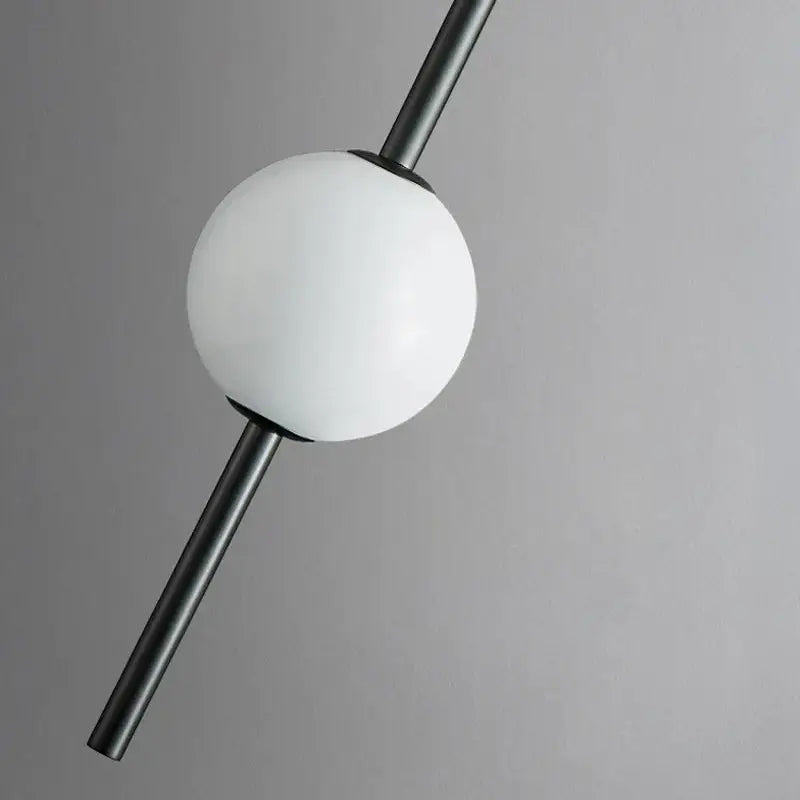 Black White LED Chandeliers