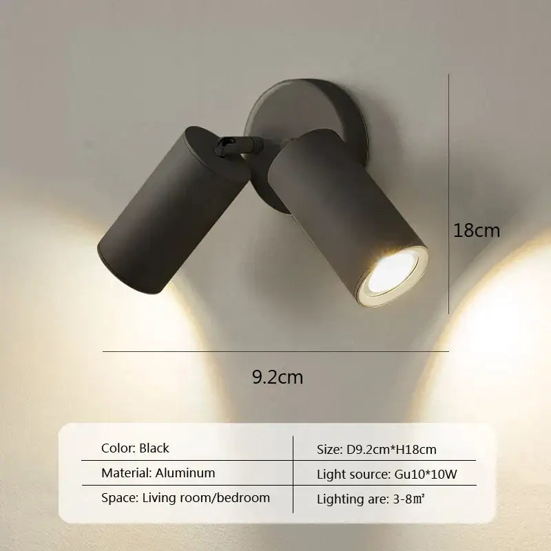 White Modern Wall Spotlight