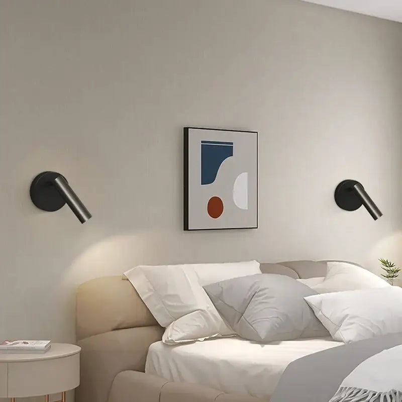 White Modern Wall Spotlight